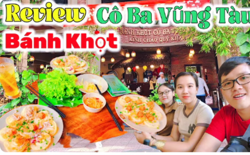 Review bánh khọt Cô Ba Vũng Tàu - Cảm nhận thực tế khi thưởng thức tại đây 