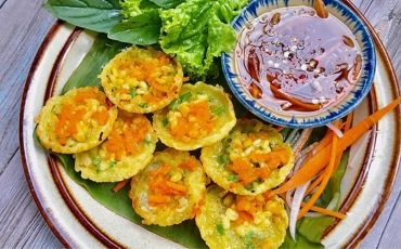 Bánh khọt chay Vũng Tàu – Hương vị thanh đạm giữa lòng phố biển