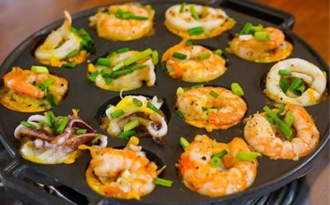 Bí quyết làm bánh khọt Vũng Tàu giòn rụm, béo ngậy đơn giản tại nhà 